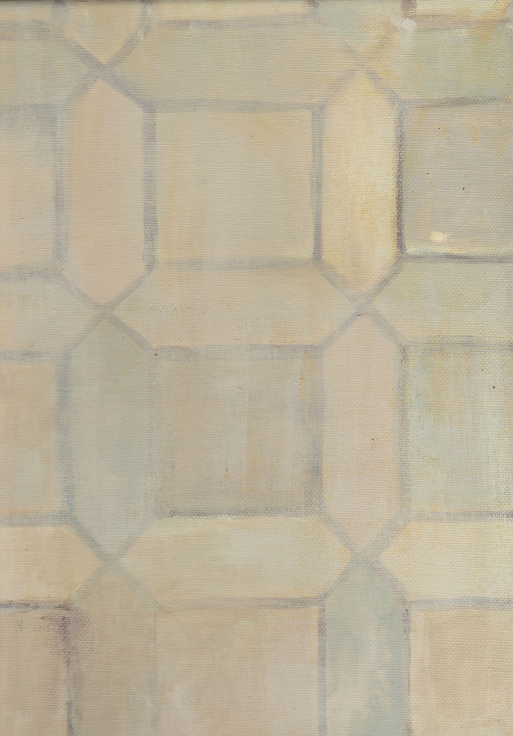 Boden II (2018), Acryl auf Leinwand, 30×24 cm Boden II (2018)